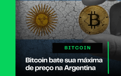 Bitcoin bate sua máxima histórica de preço na Argentina 