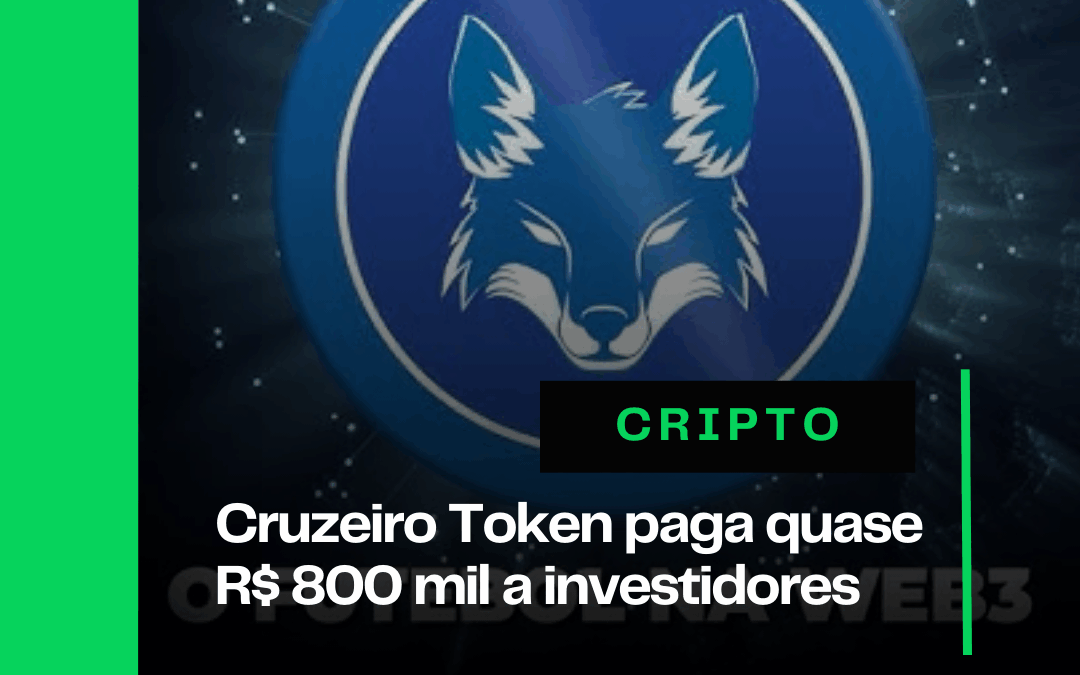 Cruzeiro Token paga quase R$ 800 mil a investidores