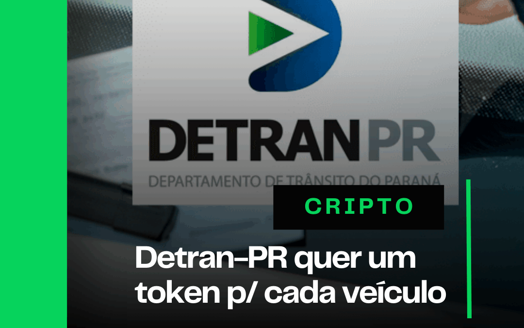 Detran-PR quer criar um token para cada veículo em circulação 